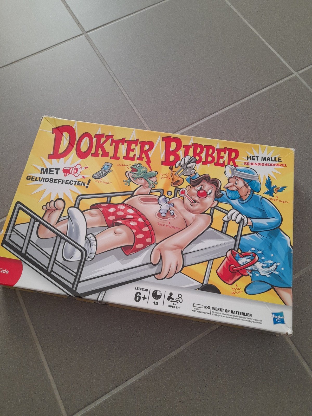 Gezelschapsspellen, Ophalen