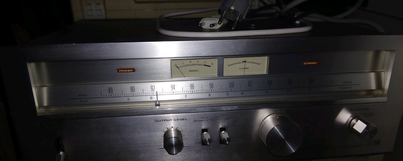 Vintage Pioneer TX-8500 II Stereo Tuner – In Goede Staat (19, TV, Hi-fi & Vidéo, Tuners, Enlèvement, Analogique