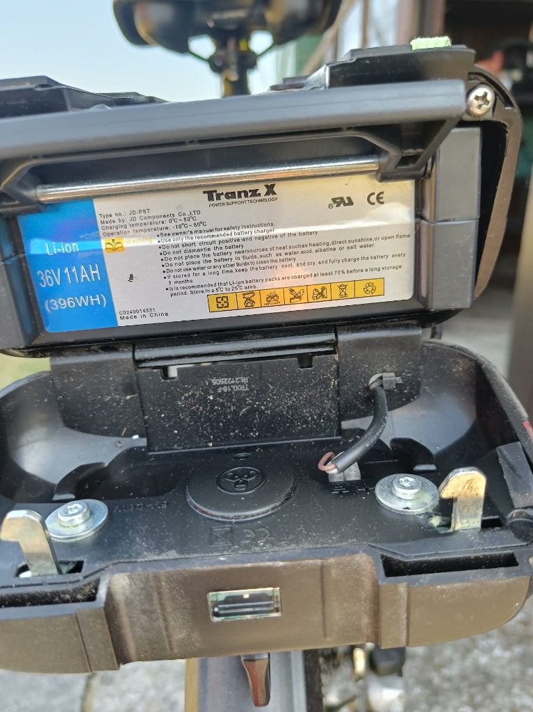 Ik zoek een Batterij merk Transx voor een Winora fiets, Ophalen