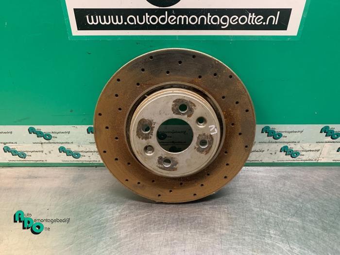Remschijf voor van een Renault Megane (Megane 2 02-), Auto-onderdelen, Gebruikt, -, Renault, -
