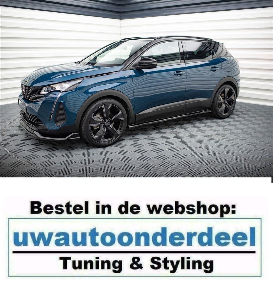 Maxton Design Spoiler Splitter Lip Peugeot 3008 GT Line face, Envoi