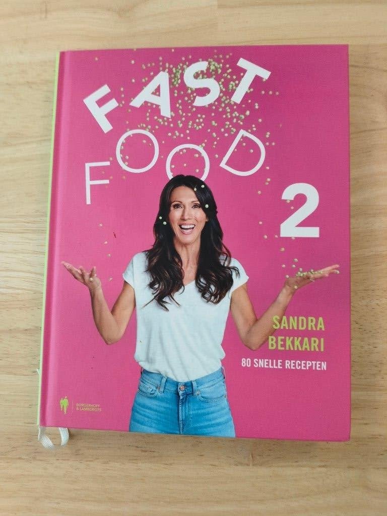 Sandra Bekkari - Fast Food 2 - Hardcover, Enlèvement ou Envoi, Comme neuf, Sandra Bekkari, Cuisine saine