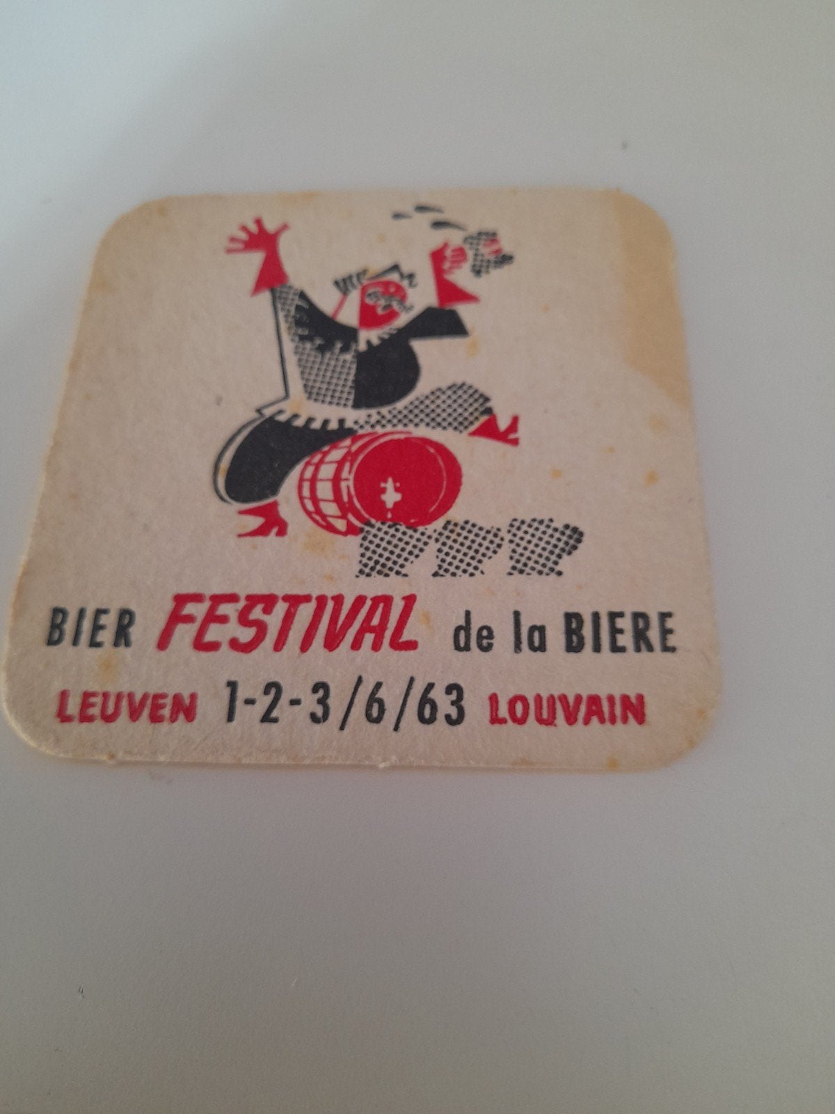 bierviltje Stella Artois recto-verso, Verzamelen, Ophalen of Verzenden