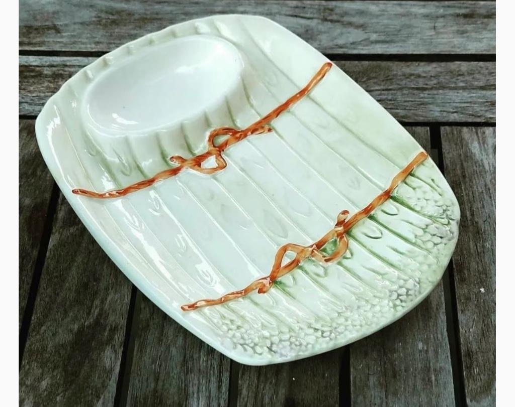 Schaal voor asperges, Antiek en Kunst, Ophalen of Verzenden