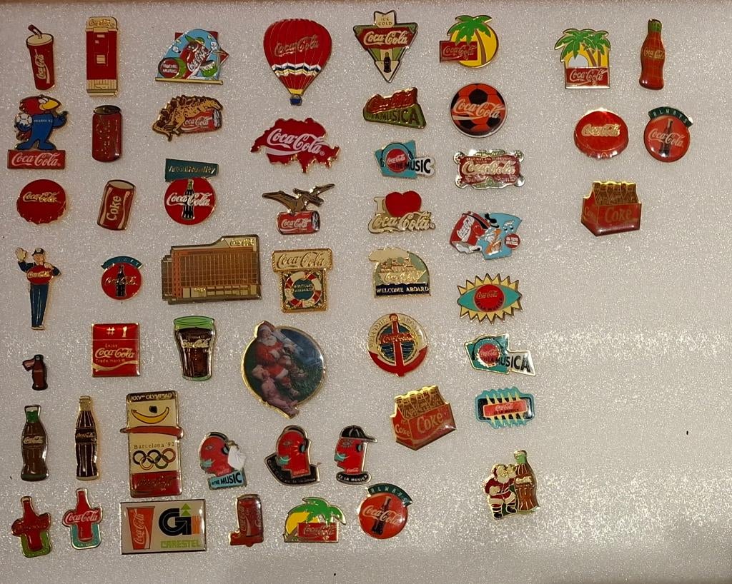 Coca - Cola Pins, Ophalen of Verzenden, Merk, Speldje of Pin