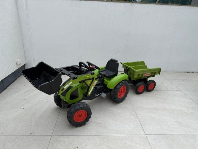 Kinder traktor, Ophalen, Zo goed als nieuw, Trapvoertuig