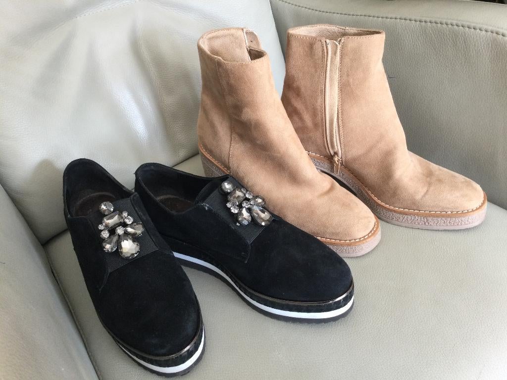 CHAUSSURES FEMME"CORINA"37/"CHUAYEBO"37, Antiquités & Art, Antiquités | Meubles | Chaises & Canapés, Enlèvement ou Envoi