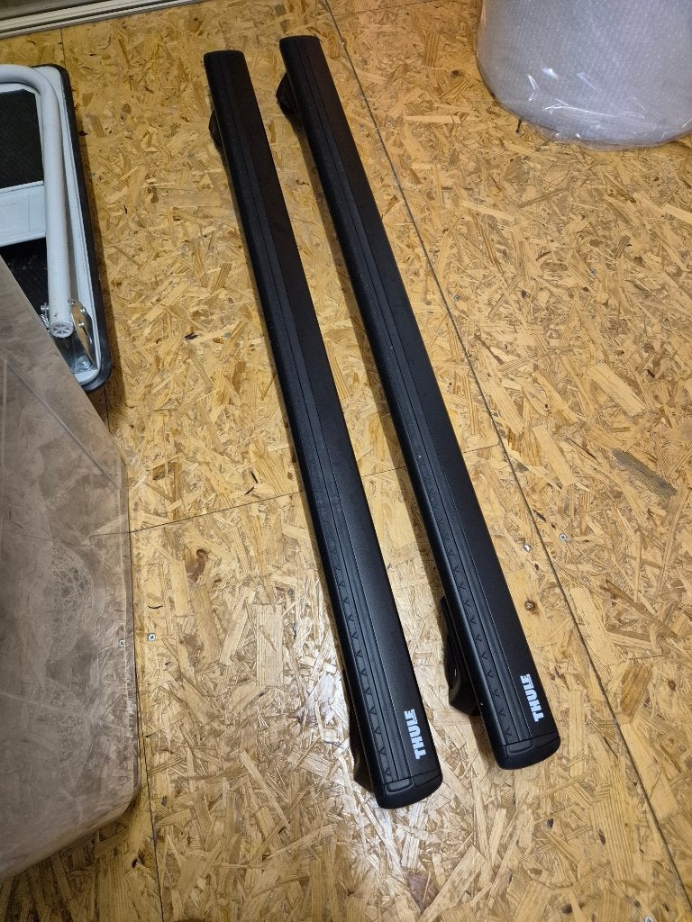 Thule WingBar Evo incl. houders VW TIGUAN, Ophalen, Gebruikt