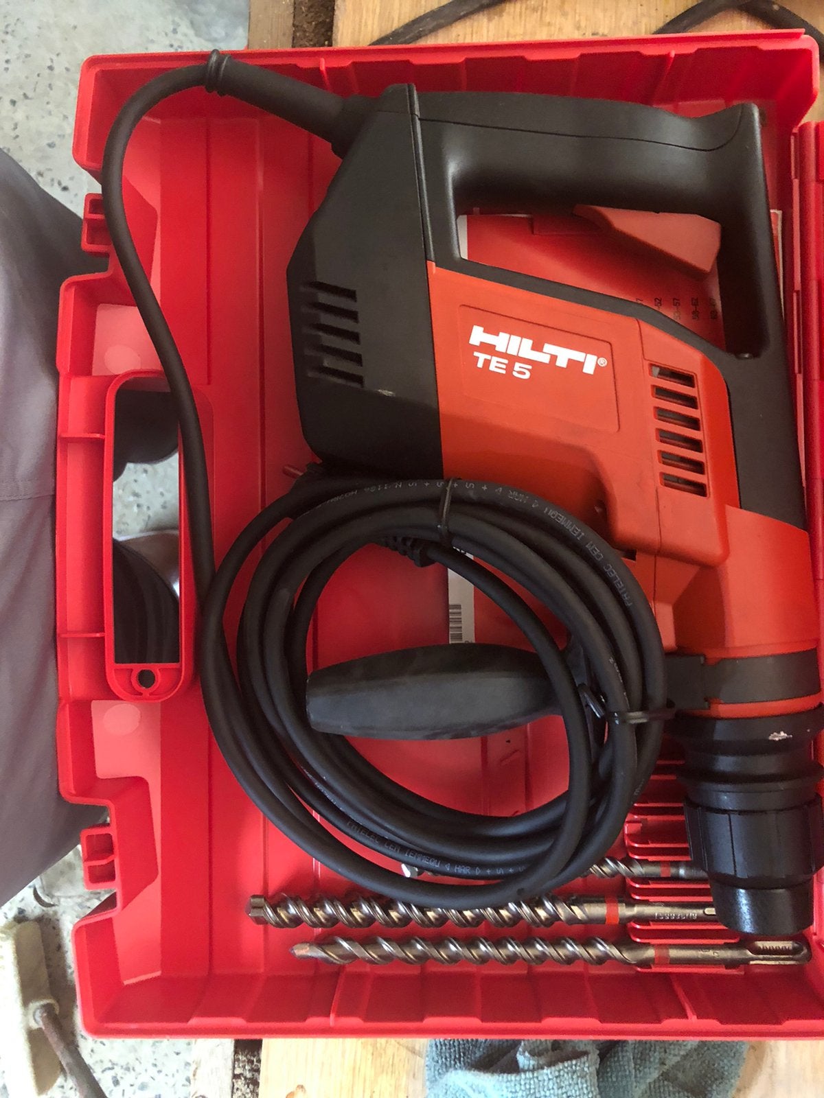 Foreuse HILTI TE 5, Enlèvement, Neuf