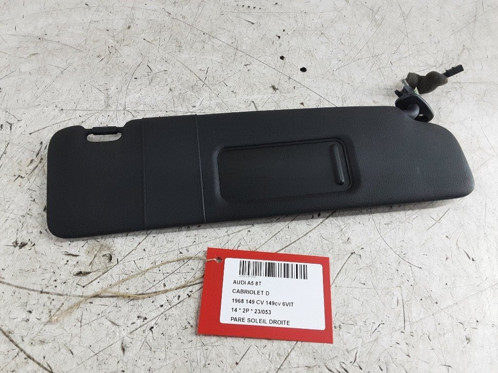 PARE-SOLEIL DROIT Audi A5 Cabrio (8F7) (01-2009/12-2017), Auto-Union-Straße  1,
85057  Ingolstadt, DE, Info@audi.de, Audi, Utilisé