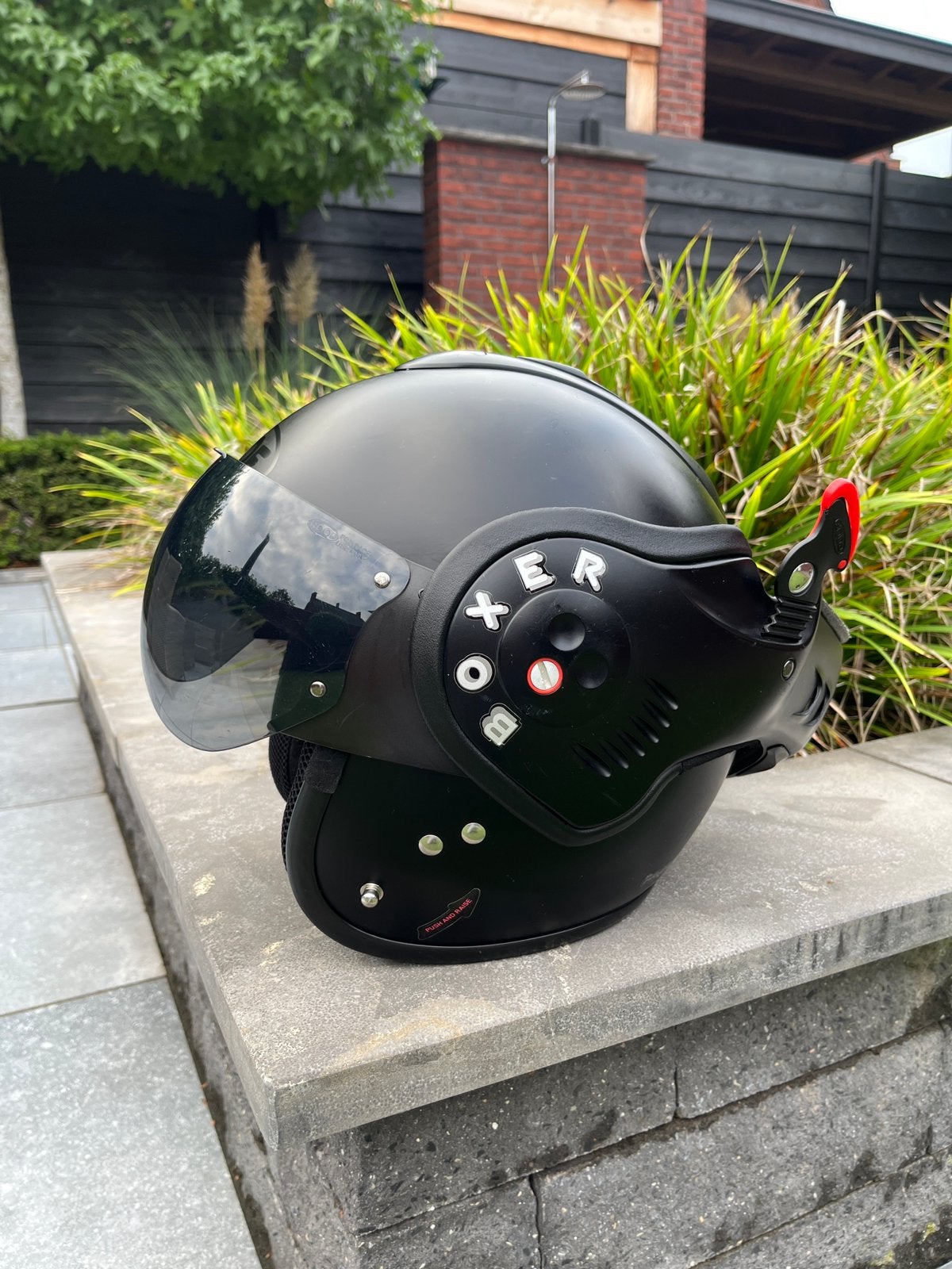 Roof boxer helm., Enlèvement, Utilisé, Small