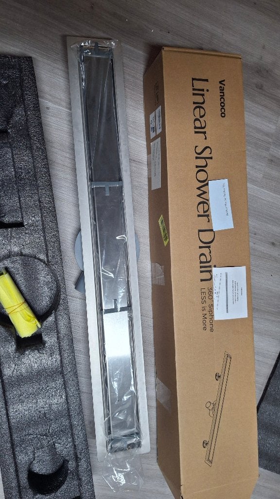Douche goten, Doe-het-zelf en Bouw, Ophalen, Nieuw, Inox, Douche
