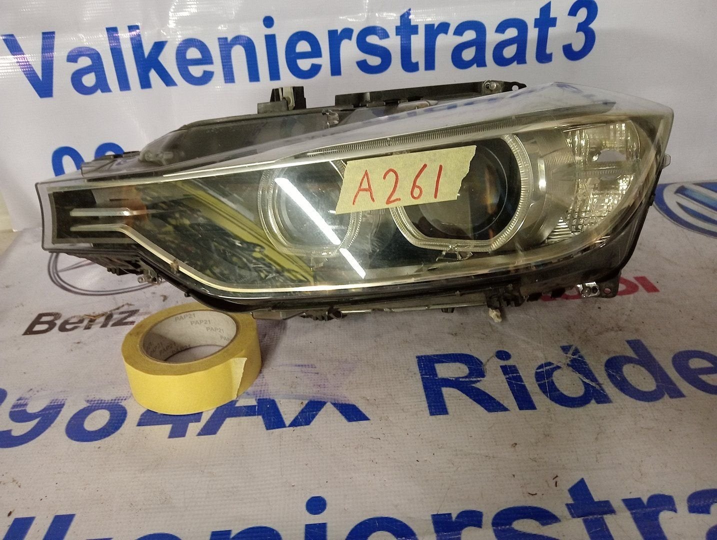 Koplamp xenon originlBMW 3-serie F30/F80 ('12-'15)7213110000, Gebruikt, -, -, Ophalen of Verzenden