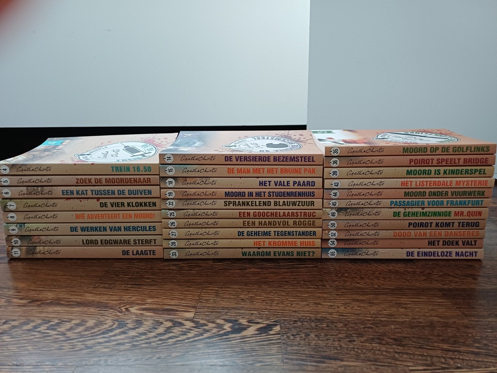 Agatha christie boeken, Ophalen of Verzenden, Zo goed als nieuw, Agatha Christie