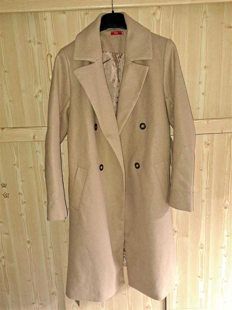Manteau beige taille 42, Taille 42/44 (L), Enlèvement ou Envoi, Beige, Porté