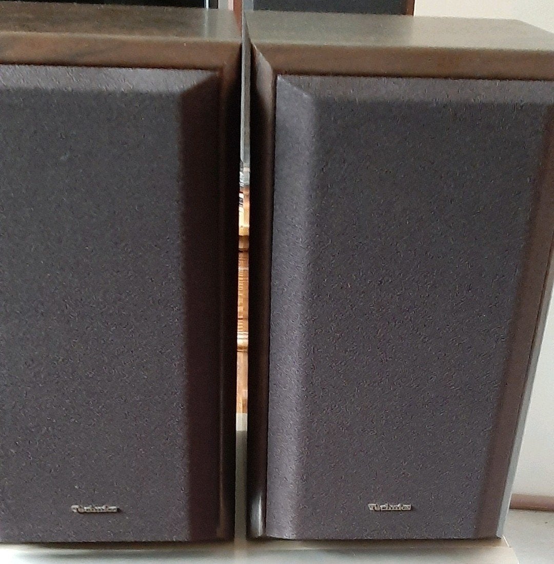 Magnifiques haut-parleurs Vintage Technics 100 watts, Enlèvement ou Envoi
