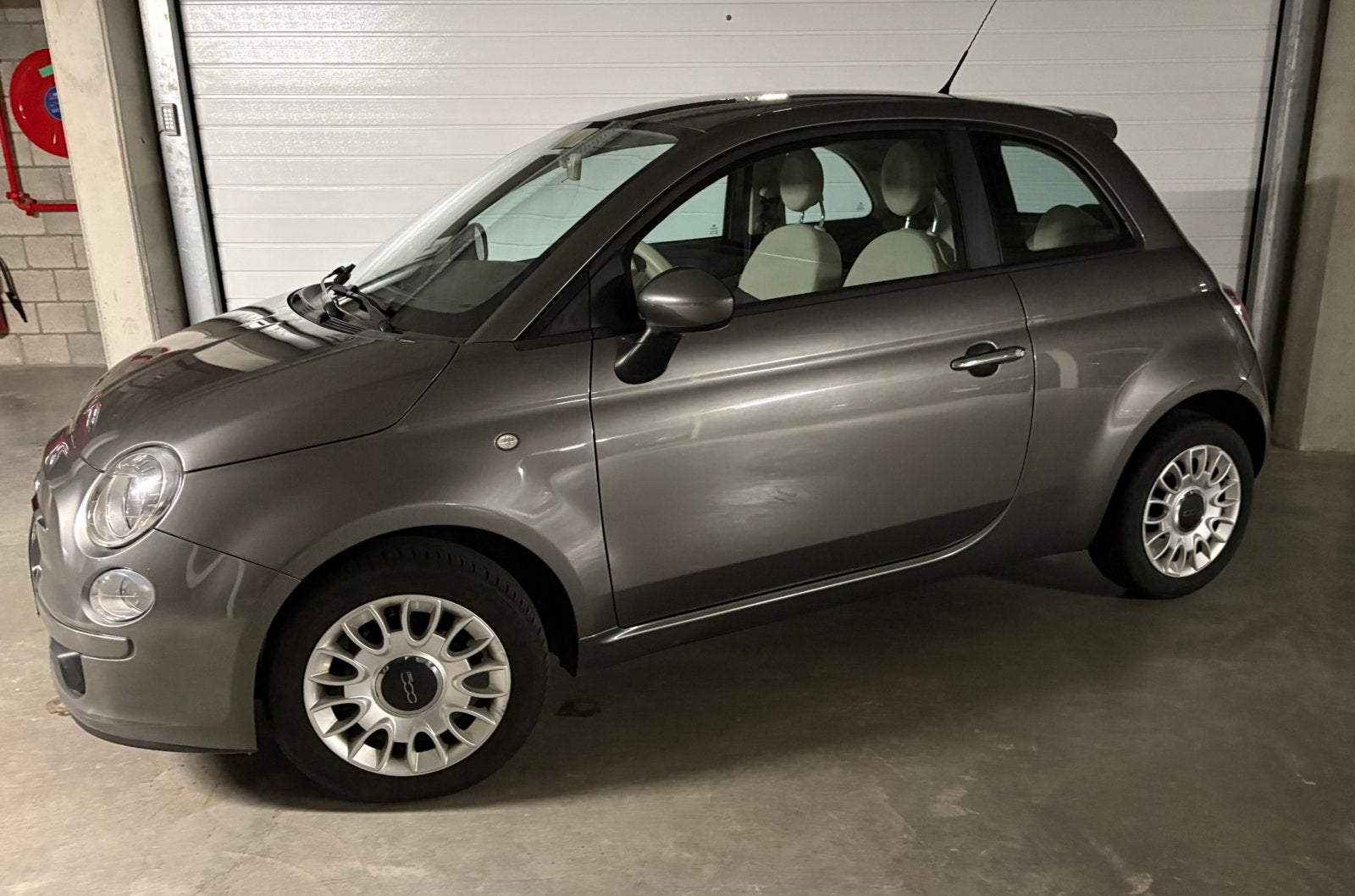 Fiat 500 hatchback, Autos, 1242 cm³, Achat, Beige, Particulier