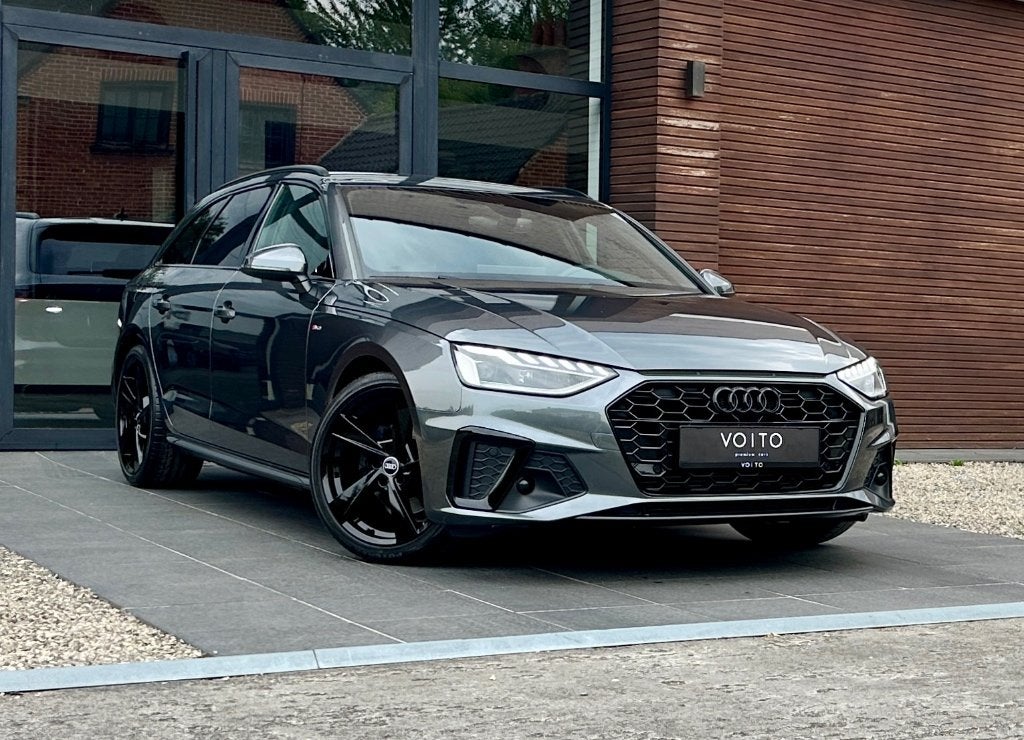 Audi A4 Avant 35TFSI S-tronic 3X S-LINE/CAM/TREKH/ACC/VIRT, Autos, Audi, Argent ou Gris, Achat, Phares entièrement LED, Garantie prolongée