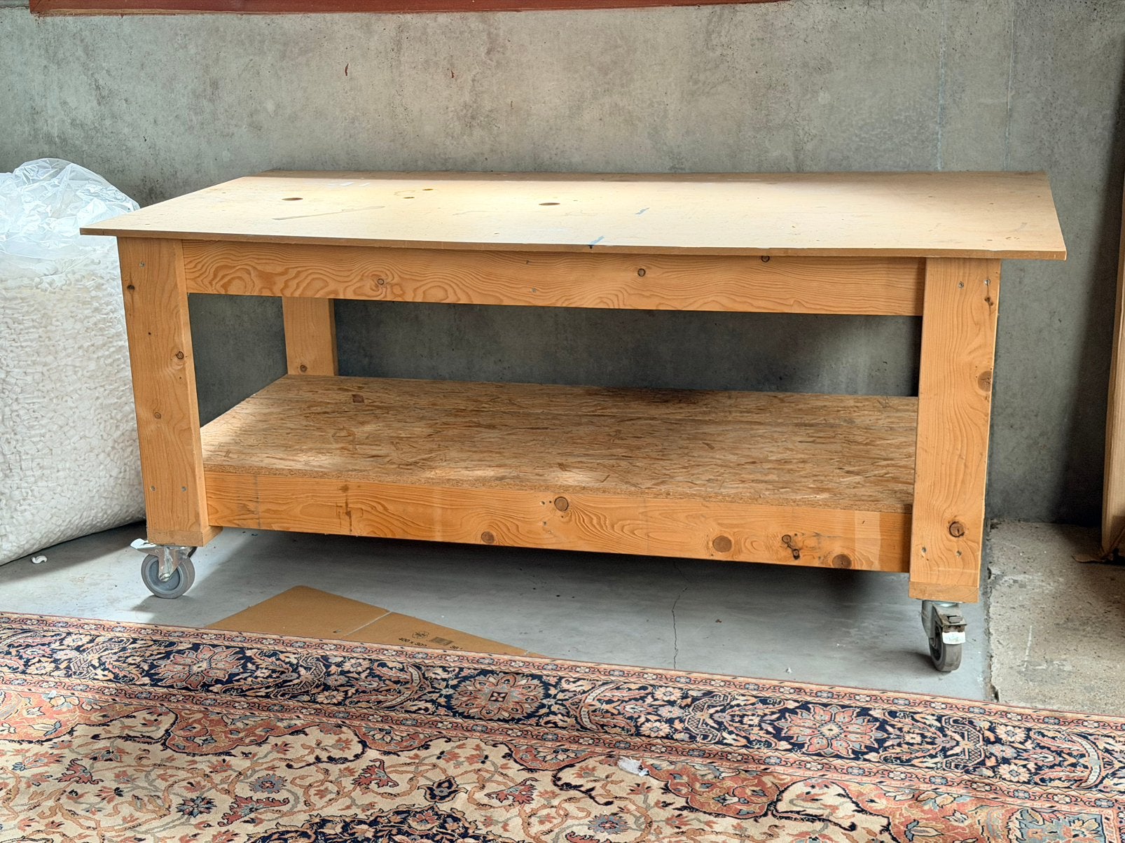 Werkbank op wielen, Doe-het-zelf en Bouw, Ophalen, Zo goed als nieuw, X, X