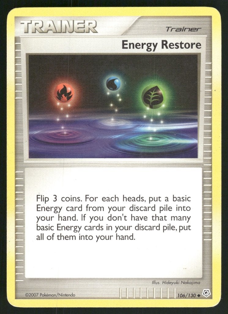 Energy Restore 106/130 - Diamond &amp; Pearl (Good, Verzenden, Gebruikt
