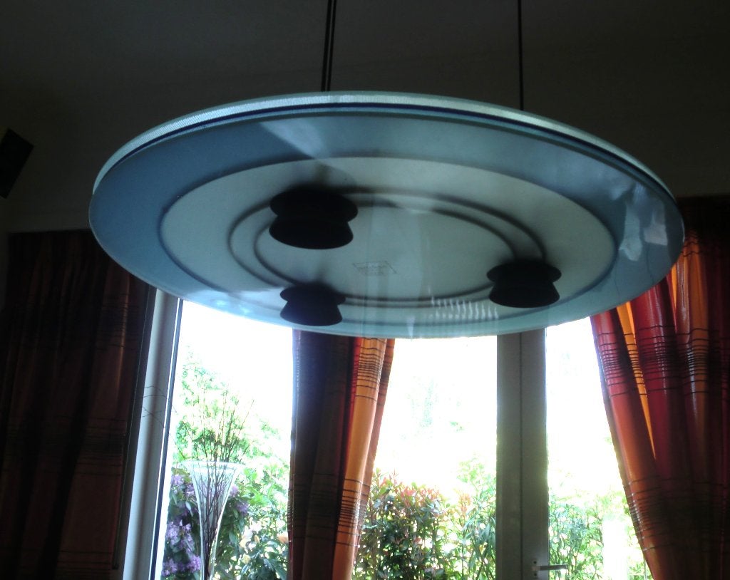 Arteluce Aurora hanglamp design - vintage., Ophalen, Gebruikt
