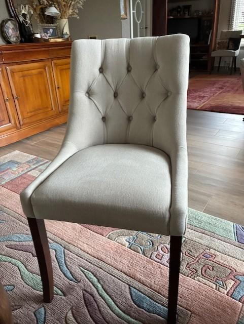 stoelen, Huis en Inrichting, Ophalen, Zo goed als nieuw, Vier, Stof