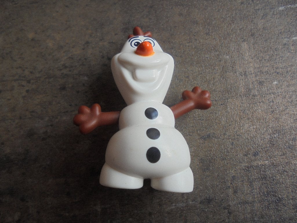 Lego Duplo Disney Princess Figure Olaf (zie foto's), Gebruikt, Ophalen of Verzenden, Losse stenen, Disney