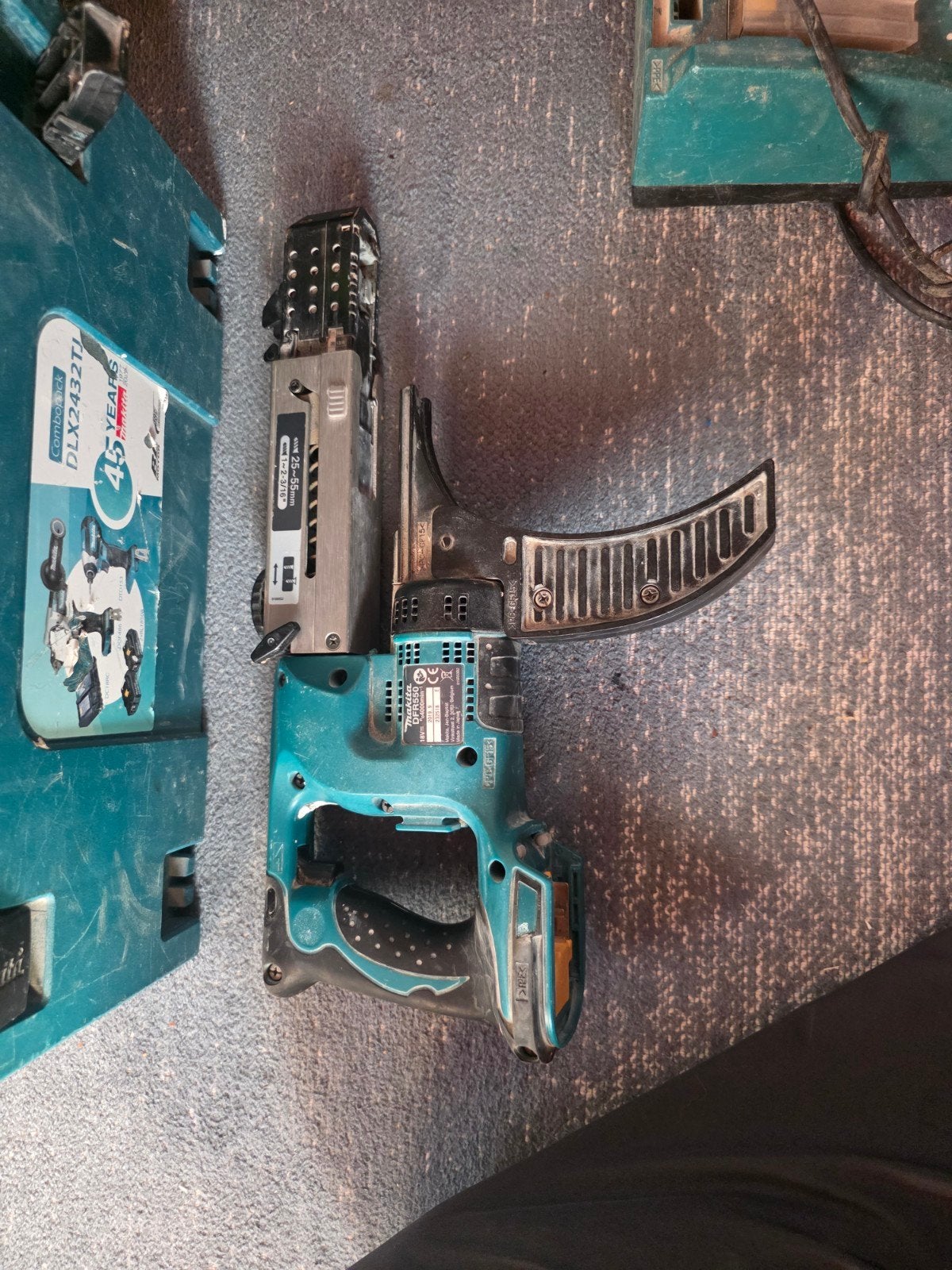 schroefautomaat makita dfr 550, Ophalen of Verzenden, Gebruikt