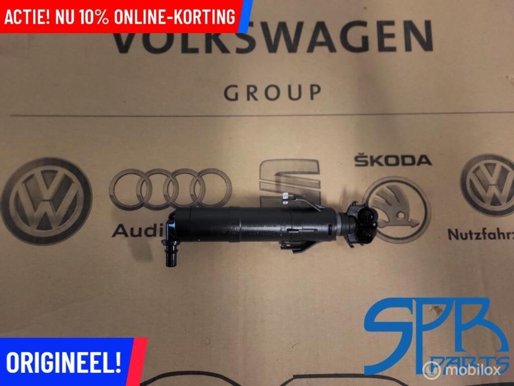 TOURAN 5TA Koplampsproeier links 5TA955103A KOPLAMP SPROEIER, Volkswagen, Nieuw, Ophalen of Verzenden, Volkswagen