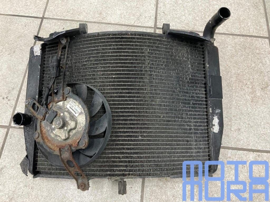Radiateur  Honda CBR600RR 2007 - 2008 PC40 radiator koeler C, Motoren, Gebruikt, -, -, Ophalen of Verzenden