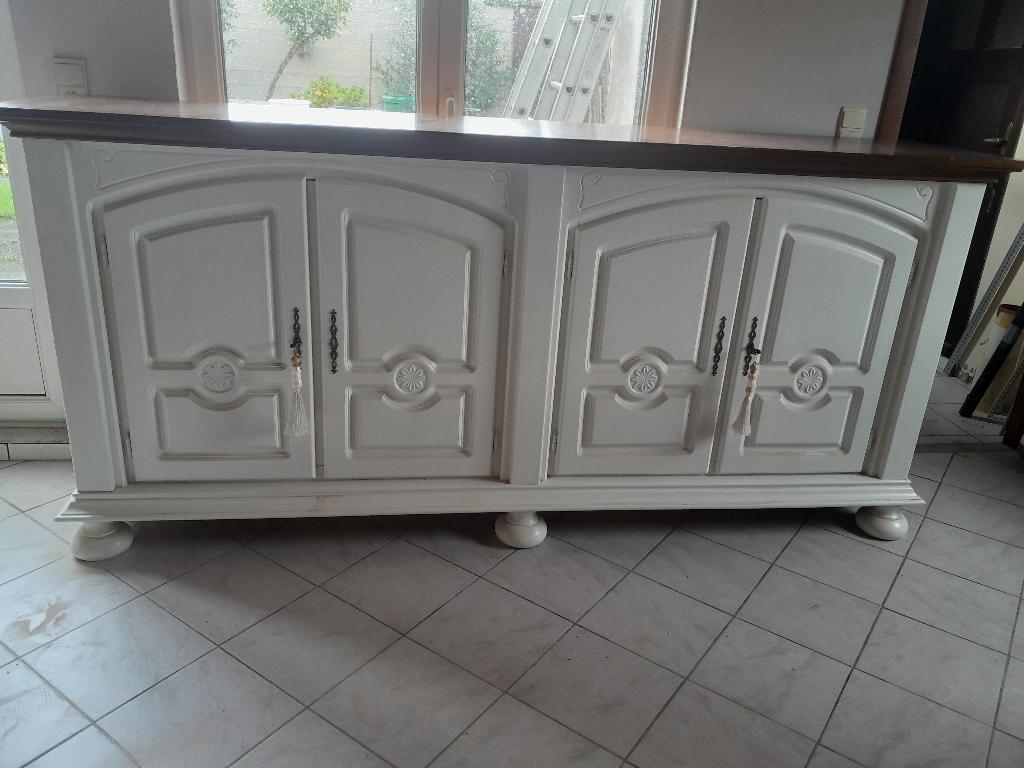 Buffetkast, eetkamerkast, Huis en Inrichting, Kasten | Dressoirs, Ophalen, Zo goed als nieuw, Eikenhout, Met deur(en)