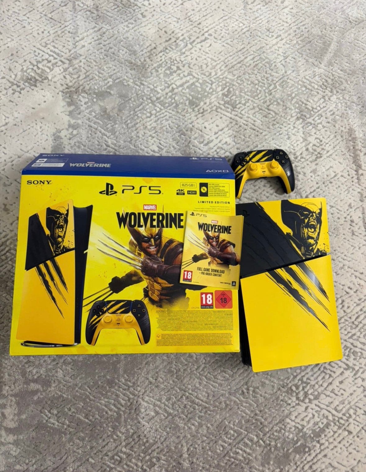 PS5 DIGITAL WOLVERINE EDITIE, Games en Spelcomputers, Ophalen of Verzenden, Zo goed als nieuw