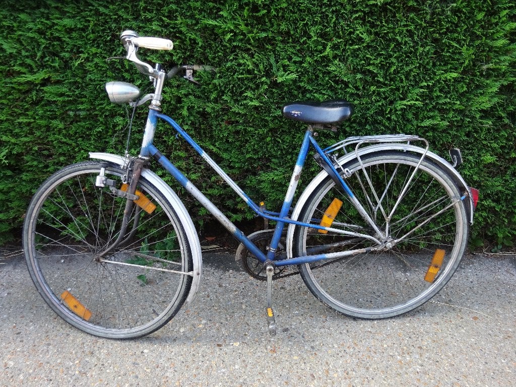 studentenfiets, damesfiets, Ophalen, Gebruikt