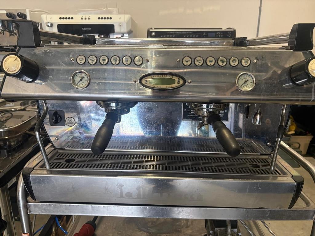 La marzocco Gb5  2 groep, Ophalen, Koffiemachine