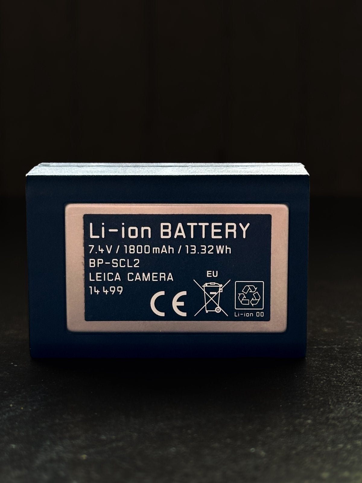 Originele Leica BP-SCL2 Batterij Accu M240 M-P M262 Mono, Audio, Tv en Foto, Accu's en Batterijen, Ophalen, Zo goed als nieuw