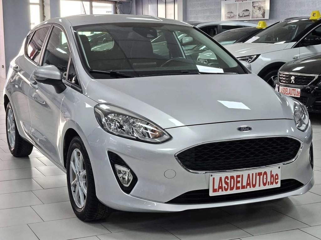 Ford Fiesta 1.0i EcoBoost Auto Carplay Lane Assist Cruise Bl, Auto's, Automaat, 118 g/km, Stof, Gebruikt