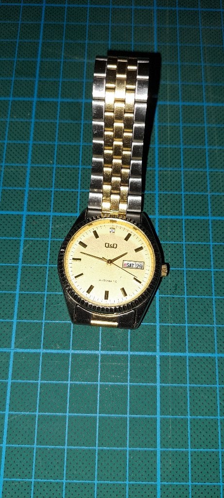 horloge, Handtassen en Accessoires, Horloges | Heren, Overige merken, Staal, Staal, Polshorloge