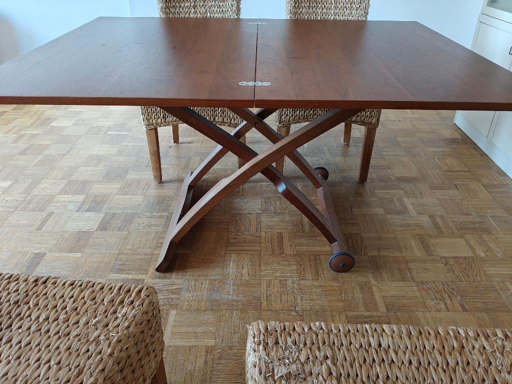Eettafel, Ophalen, Gebruikt, Rechthoekig, 100 tot 150 cm