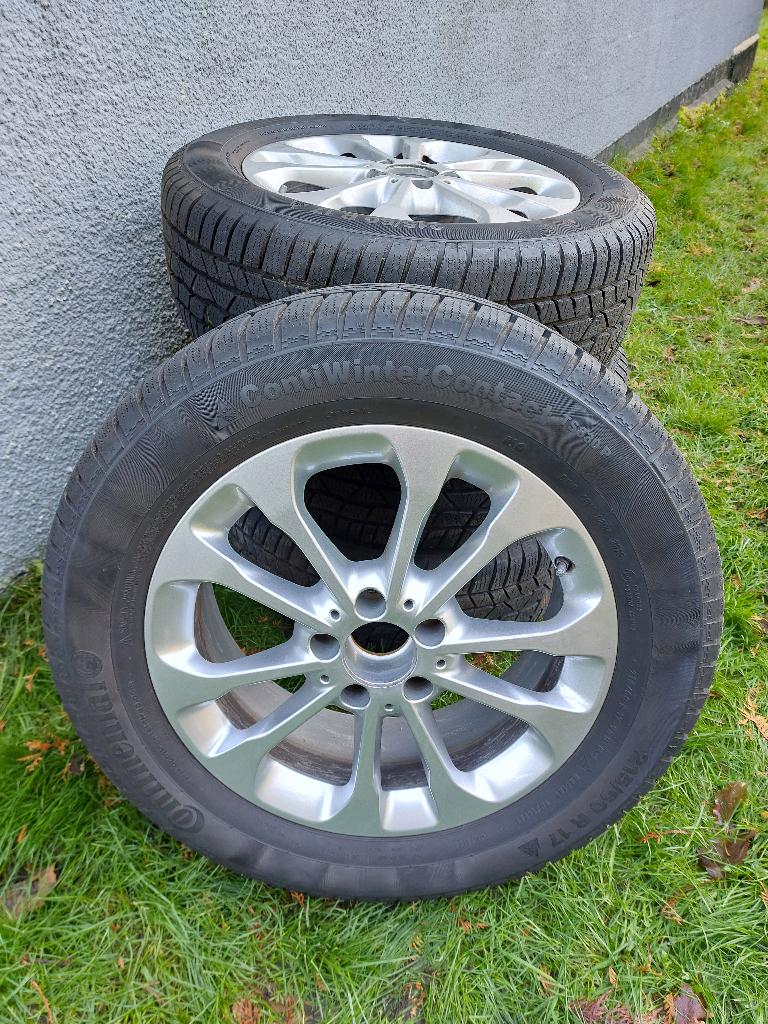 jantes et pneus d'hiver d'origine MERCEDES GLA, Autos : Pièces & Accessoires, Pneus et Jantes, Véhicule de tourisme, 17 pouces