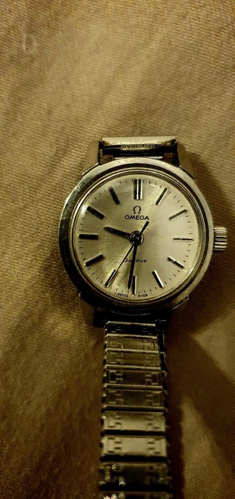 Dameshorloge > Omega Genève > vintage 1960, Handtassen en Accessoires, Ophalen, Staal, Met bandje, Polshorloge