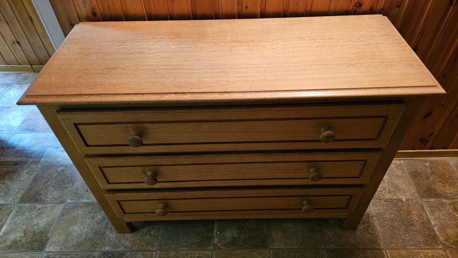 commode 3 tiiroirs en bois, Enlèvement
