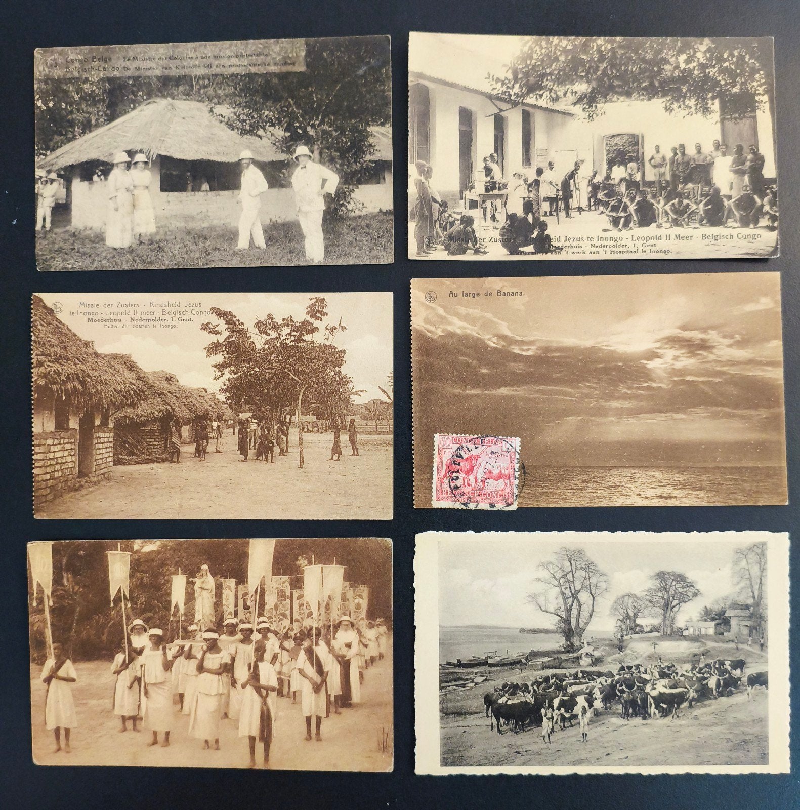 Lotje postkaarten Belgisch Congo verzameling, Verzamelen, Foto's en Prenten, Ophalen of Verzenden