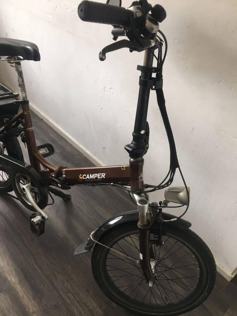 Electrische vouwfiets lacros Scamper S200., Fietsen en Brommers, Ophalen of Verzenden, Gebruikt, Versnellingen