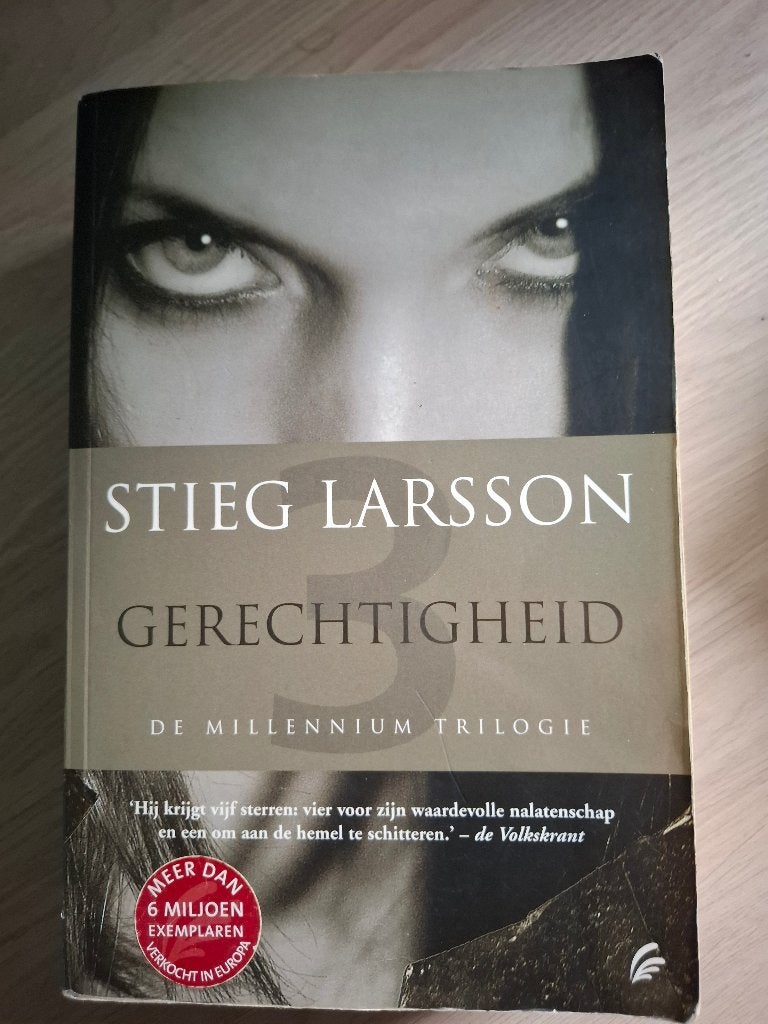 Stieg Larsson Gerechtigheid, Livres, Enlèvement, Utilisé, Belgique