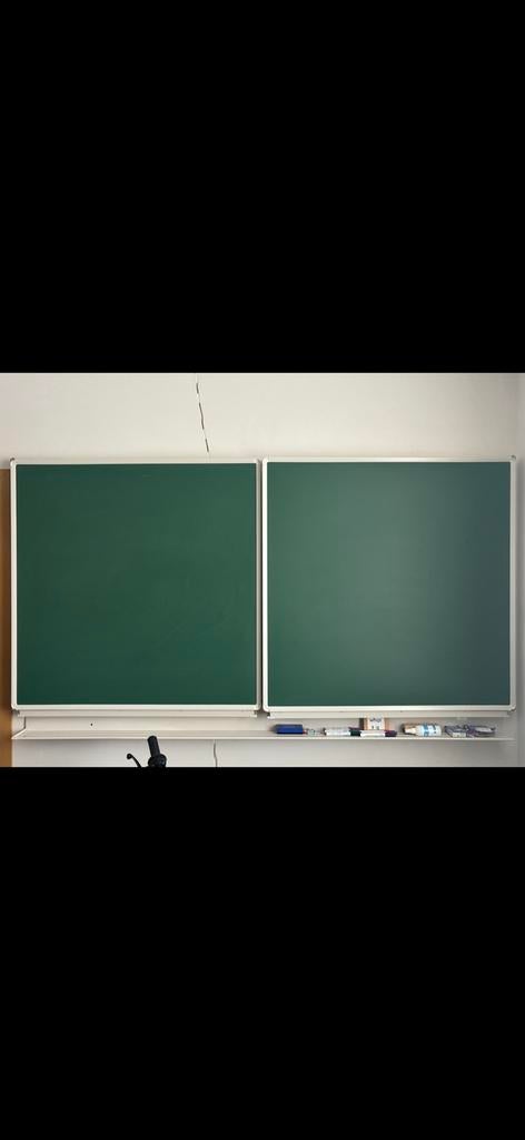 Professioneel krijtbord 2m*1m, Ophalen, Zo goed als nieuw, Krijtbord
