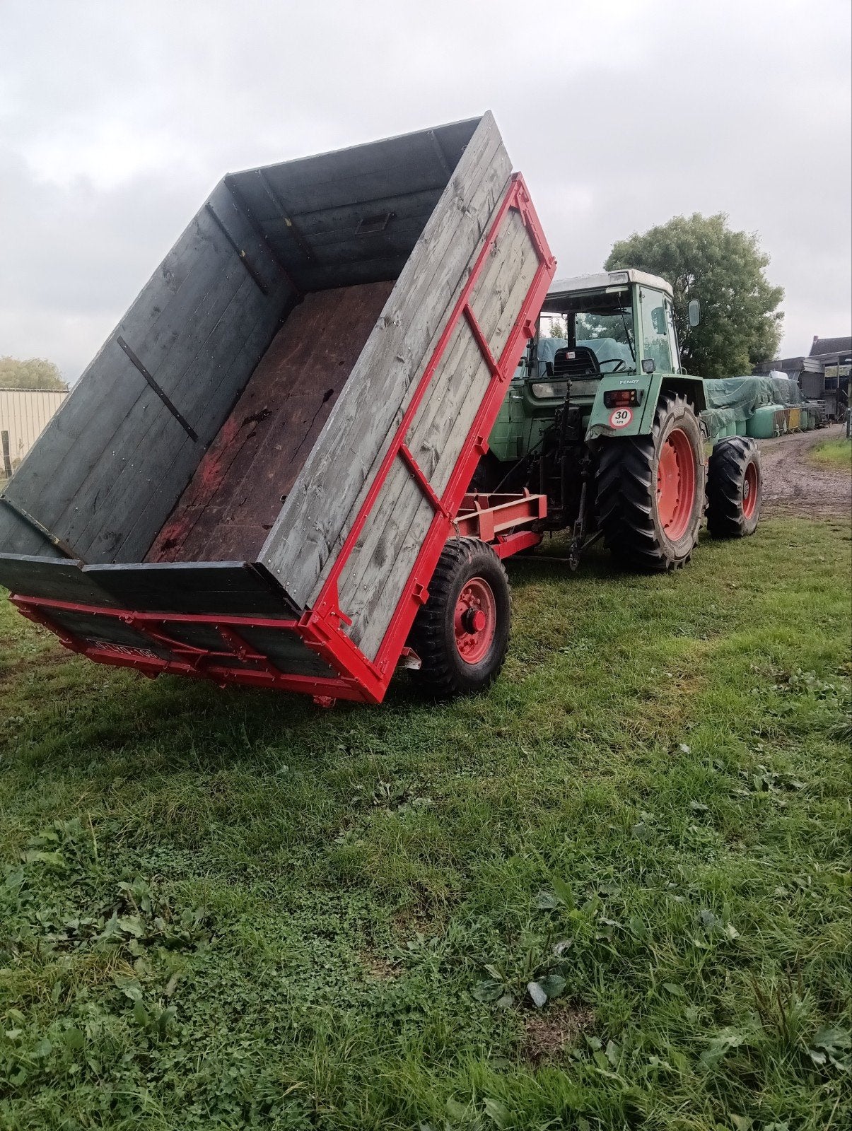 landbouw kipper, Ophalen