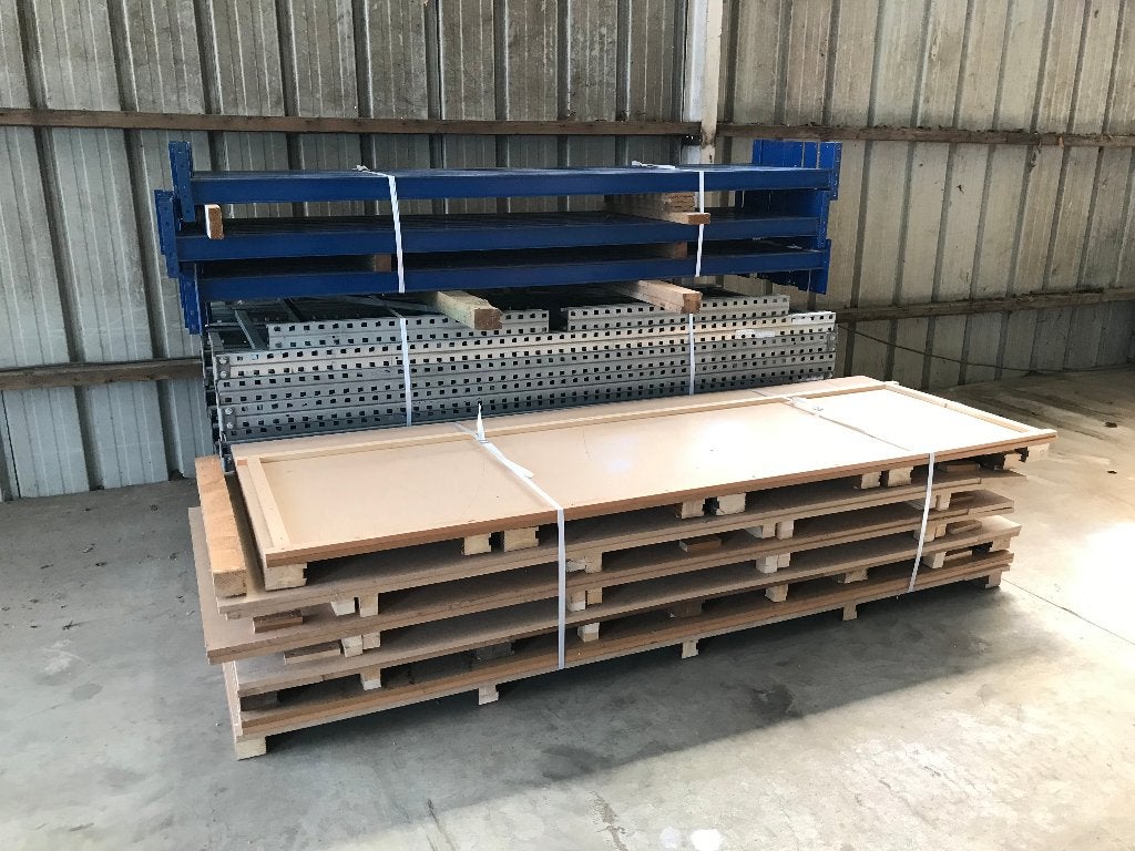 Palletstelling Schaefer., Ophalen