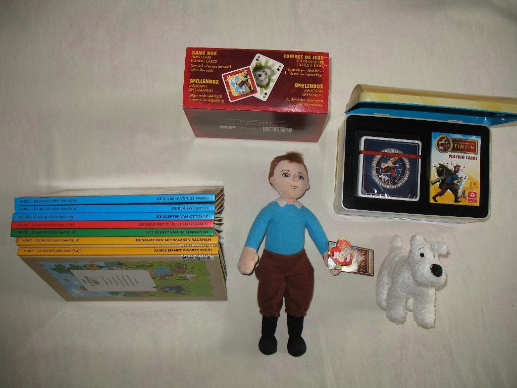 Kuifje, pop en Bobbie, strips A5, spel, Meerdere stripboeken, Ophalen of Verzenden, Zo goed als nieuw