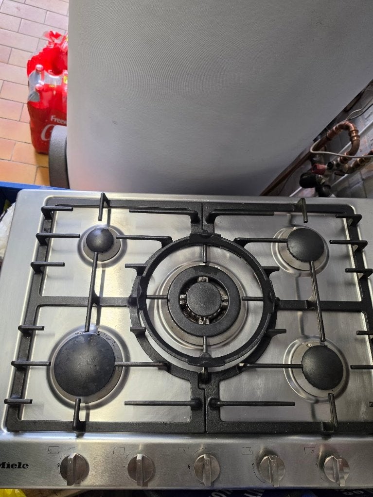 Luxe Miele KM 2032 Gaskookplaat, Ophalen, Zo goed als nieuw, Inbouw, Gas
