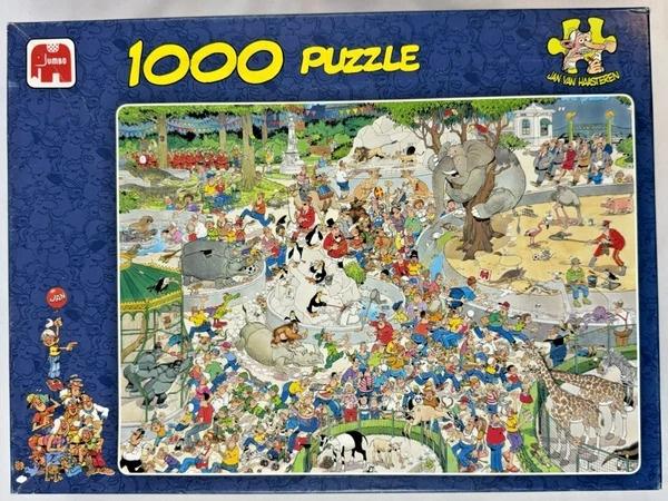 Jan van Haasteren Puzzle 1000 pièces Artis Zoo Jumbo, Envoi, 500 à 1500 pièces, Comme neuf, Puzzle